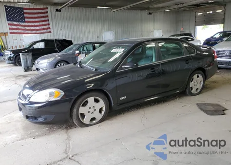 2009 Chevrolet Impala Ss из США, поврежденный, VIN 2G1WD57C891100210